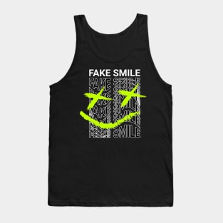 fake smile Tank Top